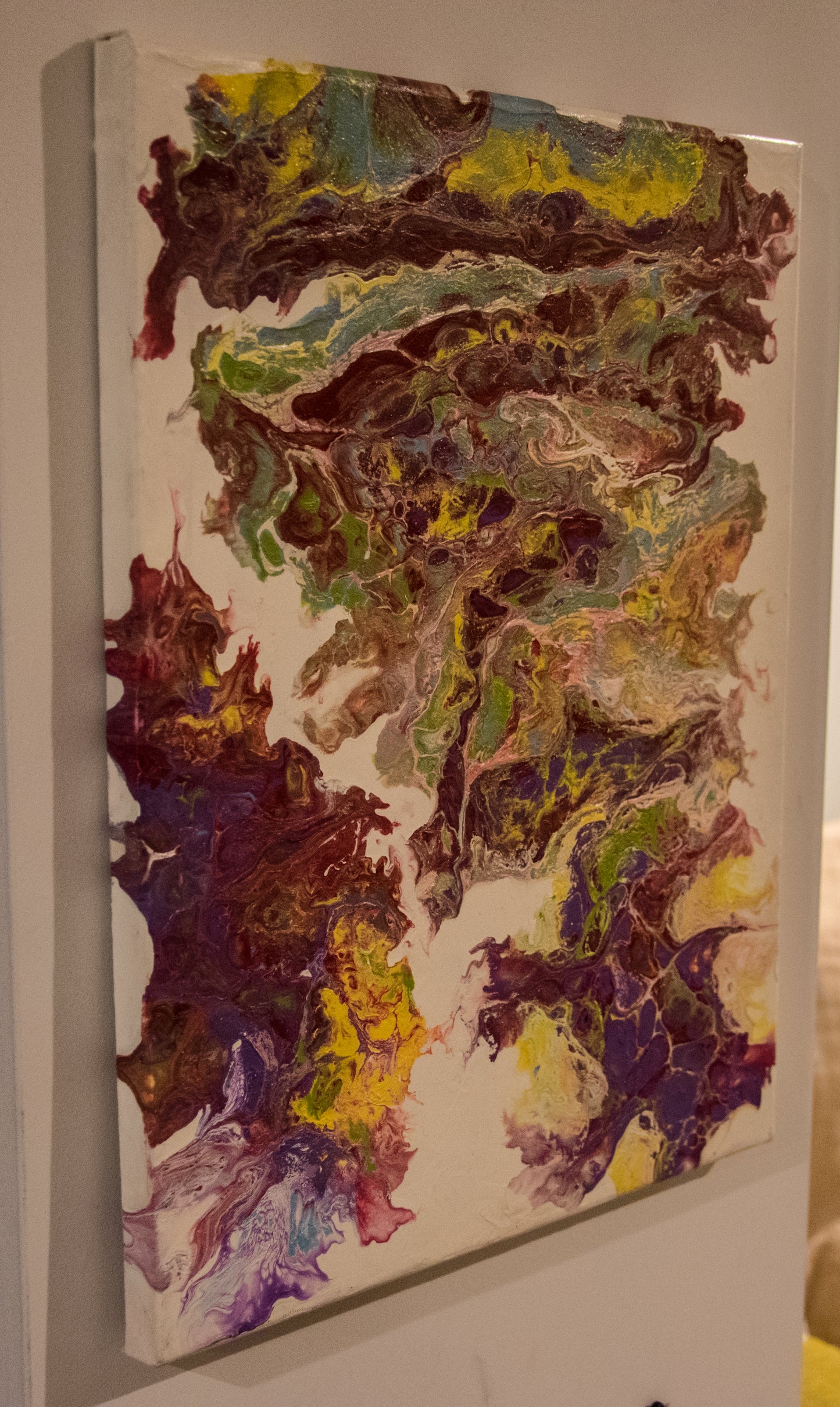 Color Splash! - Acrylic Pour - Matte