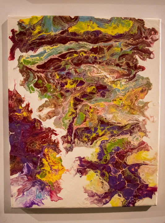 Color Splash! - Acrylic Pour - Matte